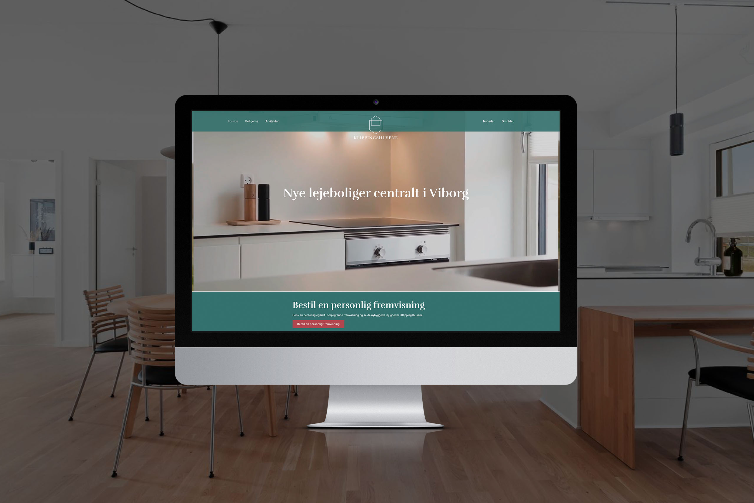 Klippingshusene Case billede af imac