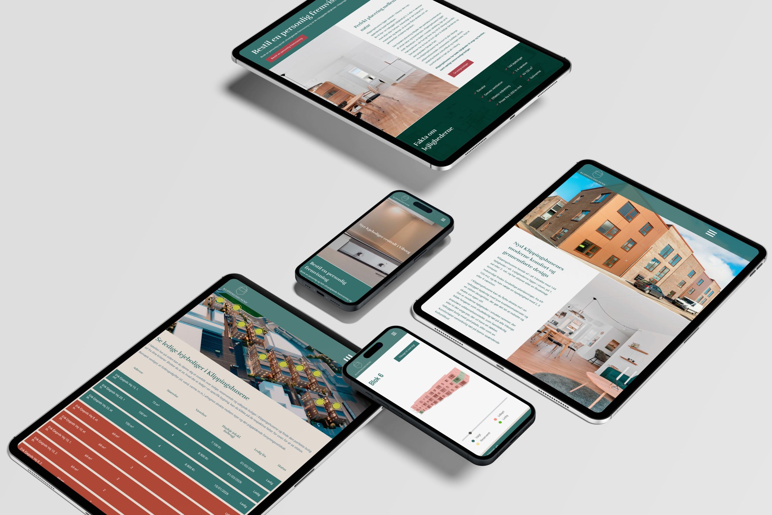 Klippingshusene ipad og iphone