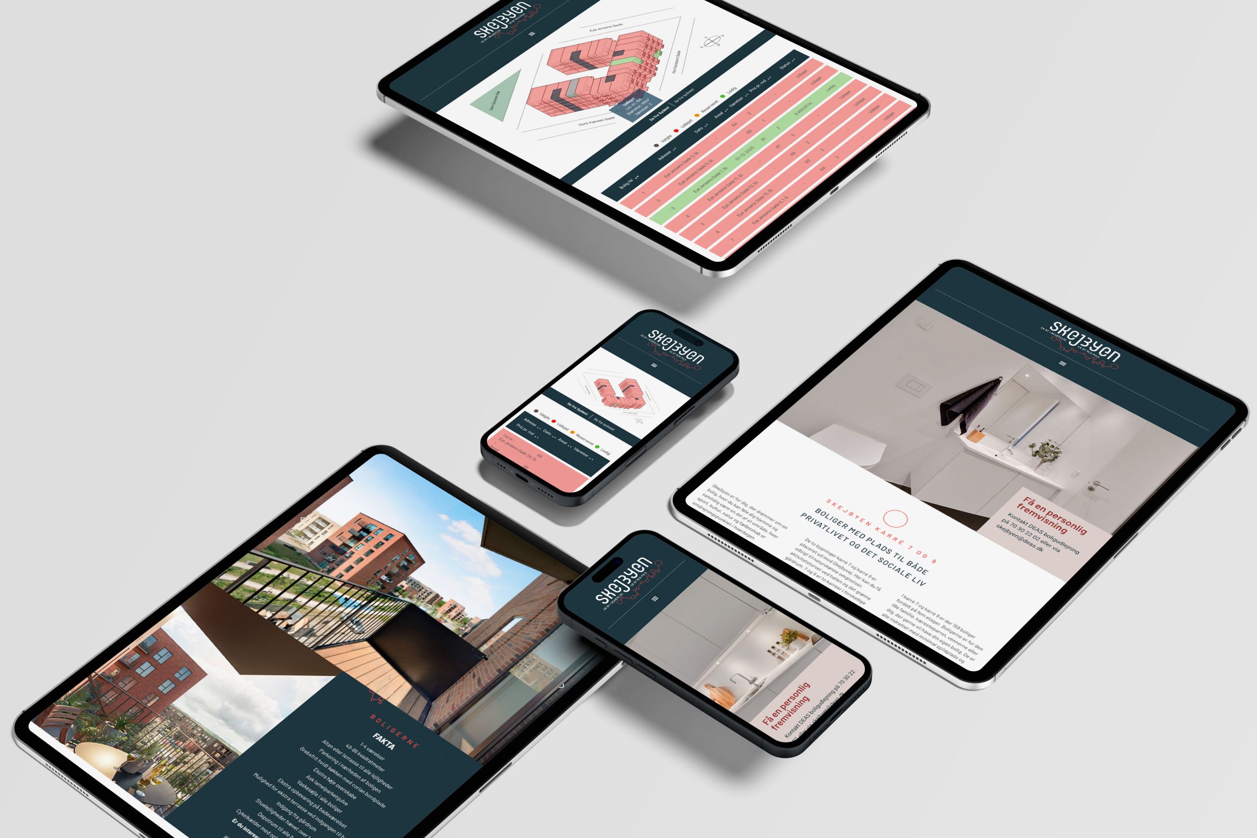 Skejbyenk7-9.dk caseside med mockup af iPhone og iPad